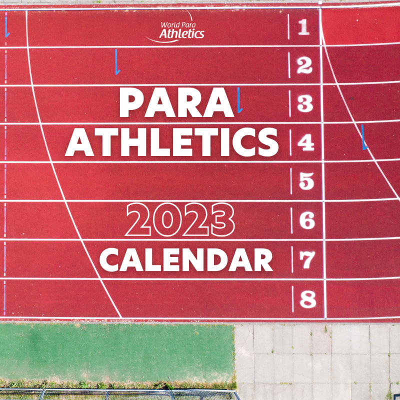 ParaAthletics's tweet photo. Get ready! 😏

🗓️A busy year awaits with a packed #ParaAthletics schedule! 🫶🏽

@Paralympics | @ParaSport