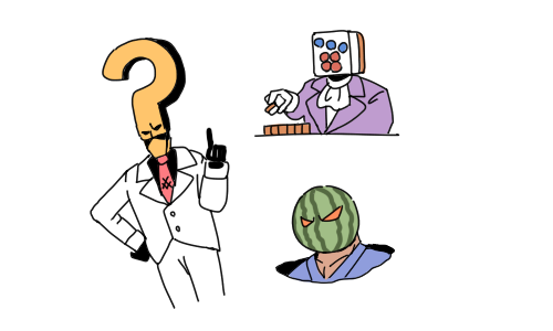 「おかしなソウカイニンジャを増やすことに定評のあるデッドリーヴィジョンズ 」|打鳥のイラスト