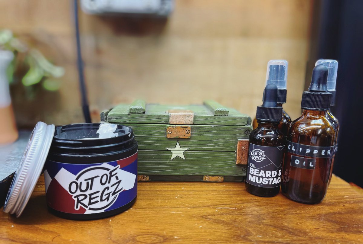 OutofRegz's tweet photo. Don't forget— free shipping to all APO &amp; FPO addresses! 🇺🇸

#outofregz #pomade #madeforadifferentkindoflifestyle https://t.co/vrkVc2JeZy