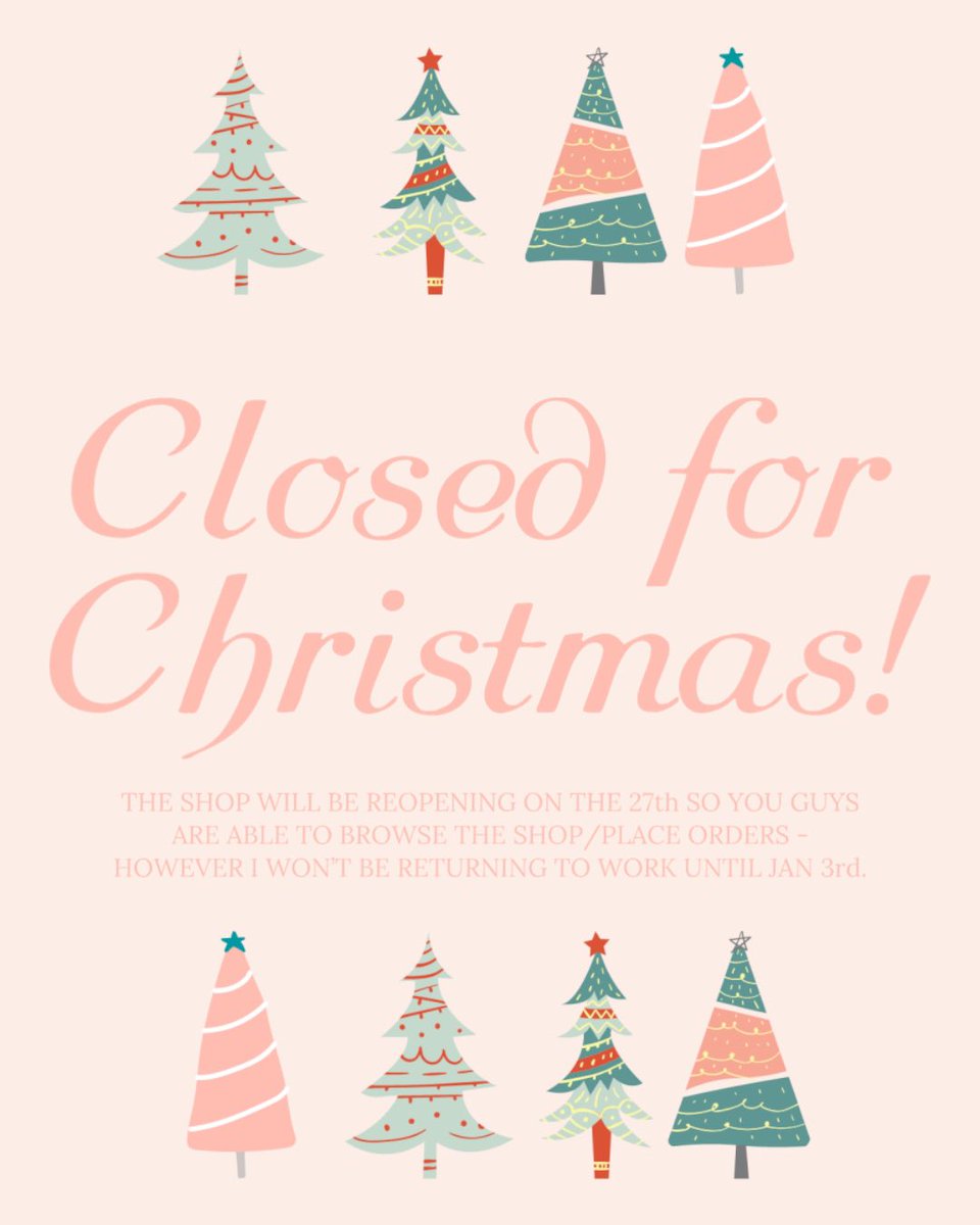 blendedcherryco's tweet photo. I am now officially off until after Christmas!🎄💫
I just wanted to take a moment to say a MASSIVE thank you to every single one of you for supporting my small business in 2022!
I love you all so much &amp; wish you all a very Merry Christmas!!!
🤍🤍🤍 https://t.co/h2Nzl4CsUw