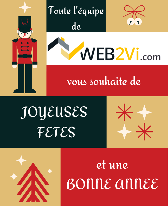 Web2vi's tweet photo. [ VOEUX ] 🍾

Nous profitons des derniers jours de l’année 2022, pour vous souhaiter de joyeuses fêtes de fin d’année 🎅 et une très belle année ! 🥳

👉 Nous vous donnons rendez-vous en 2️⃣0️⃣2️⃣3️⃣, toujours à vos côtés et avec Web2vi 🤝

https://t.co/ujQmtDAHBq https://t.co/BAoDfstatJ