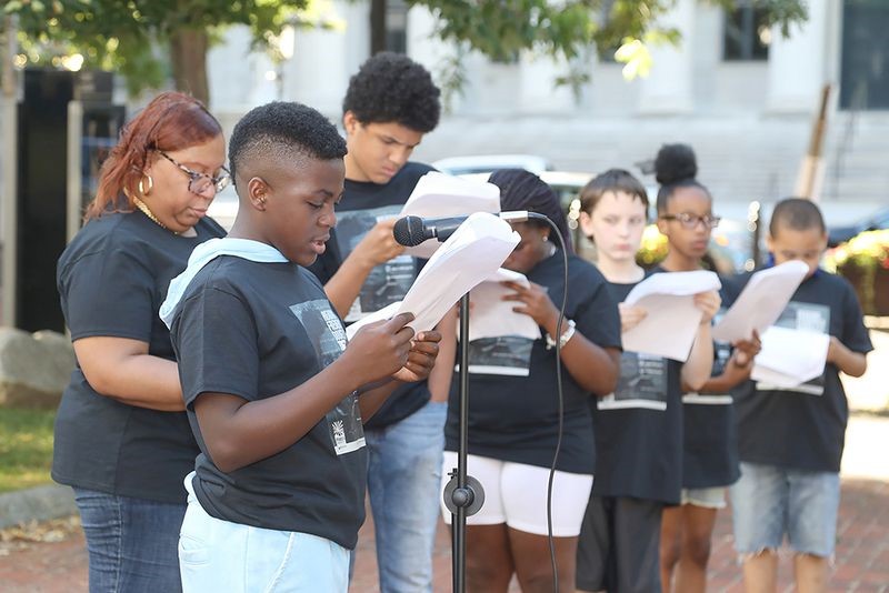 Mass Humanities organizes and funds free events where communities gather together to read and discuss Frederick Douglass’ influential address, 