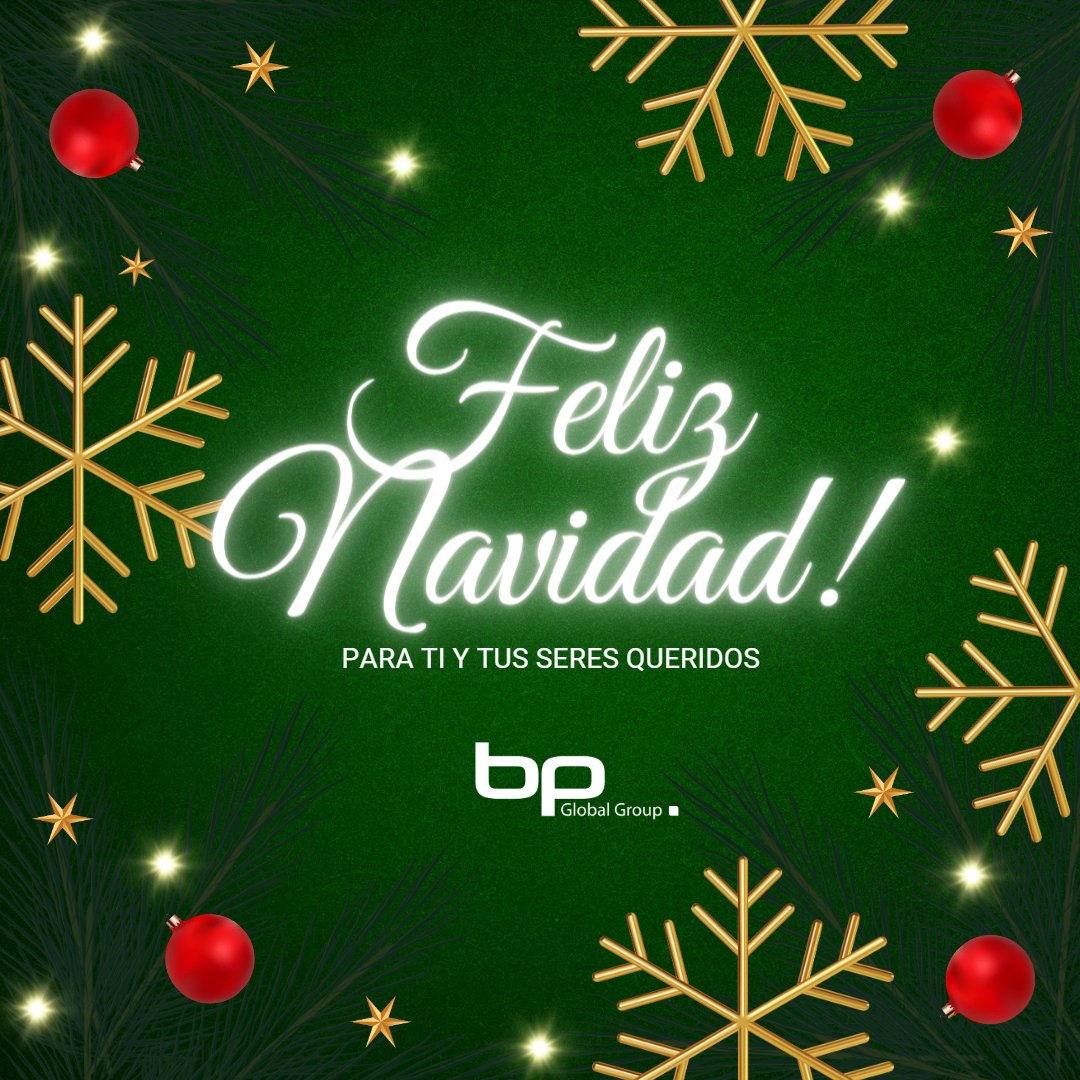 BP_latam's tweet photo. Que los logros de este año sean solo el comienzo... ¡Feliz Navidad te deseamos de parte del Equipo de BP Global Group! 🎉🎊🎄 https://t.co/aIJ9DCYbJZ