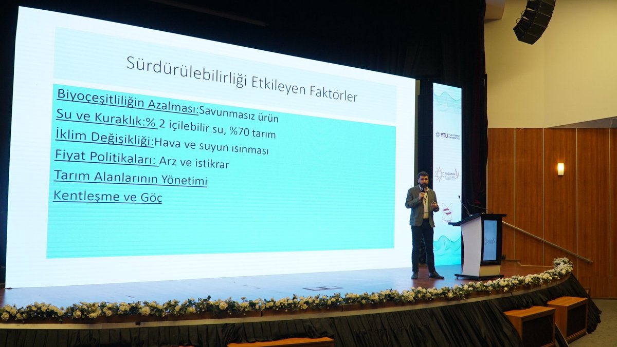 YTÜ Gıda ve Sağlıklı Beslenme Kulübü'nün bu yıl ilk kez düzenlediği etkinlikte, 'Gıdanın Yıldızları' belirlendi! ✨

İklim Değişikliği ve Sürdürülebilirlik Zirvesi'yle başlayan etkinlik, öğrencilerimizin oyuyla sektörün enlerinin belirlendiği ödül töreniyle devam etti.