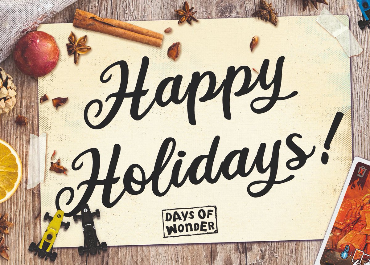 🎄 It's time for holidays! All the team wish you joy, health and a Heat: Pedal to the Metal under the tree!