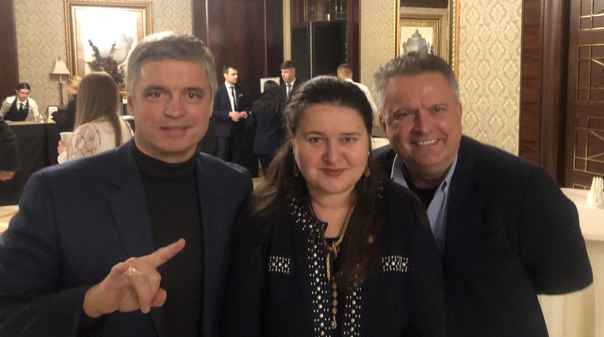 United by U: Ukraine - United Kingdom - United States - United Nations; but most importantly by all of U & for U - Ukrainians! So happy to get together at annual Conference of Ambassadors in Kyïv with @VPrystaiko @OMarkarova & many other wonderful colleagues from around the world