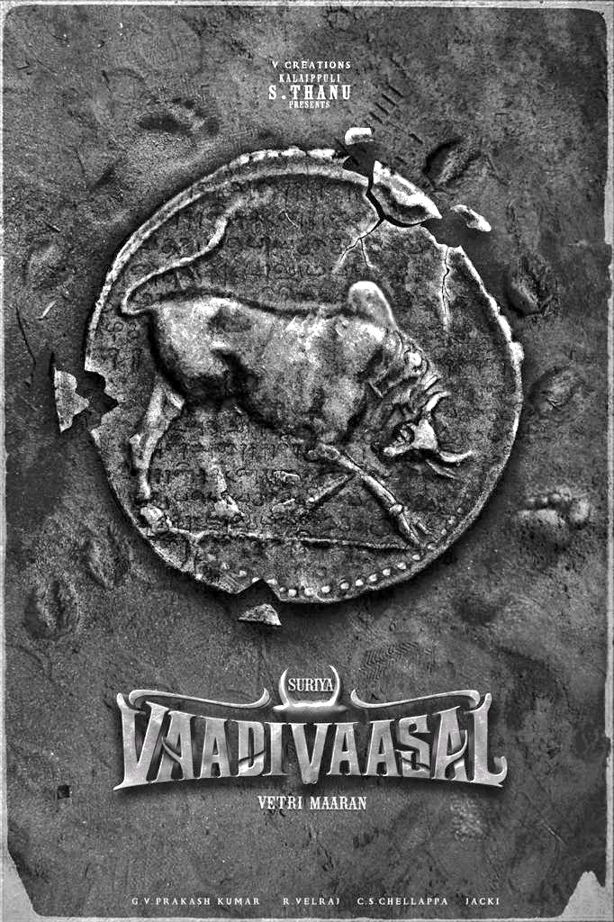 kayaldevaraj's tweet image. #VaadiVaasal
#VaadiVaasalTitleLook

@VetriMaaran @theVcreations @gvprakash @VelrajR @jacki_art #CSChellappa @kabilanchelliah 
#Suriya @Suriya_offl