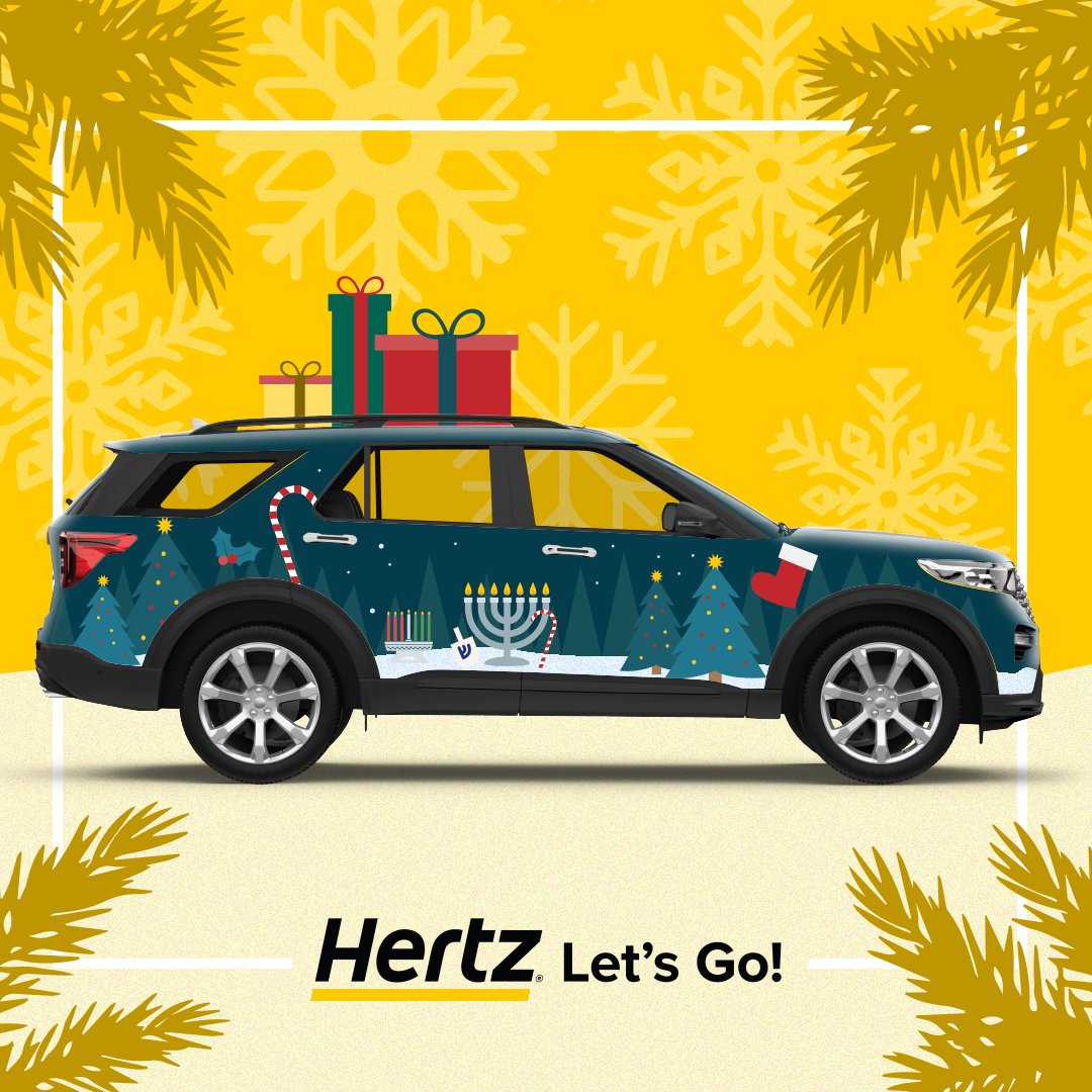 We’re taking the next few days to enjoy time with family and friends. Wishing you a wonderful holiday season filled with memorable moments. ⭐

#Hertz #HertzLetsGo #HappyHolidays #HolidayTravel #SeasonsGreetings