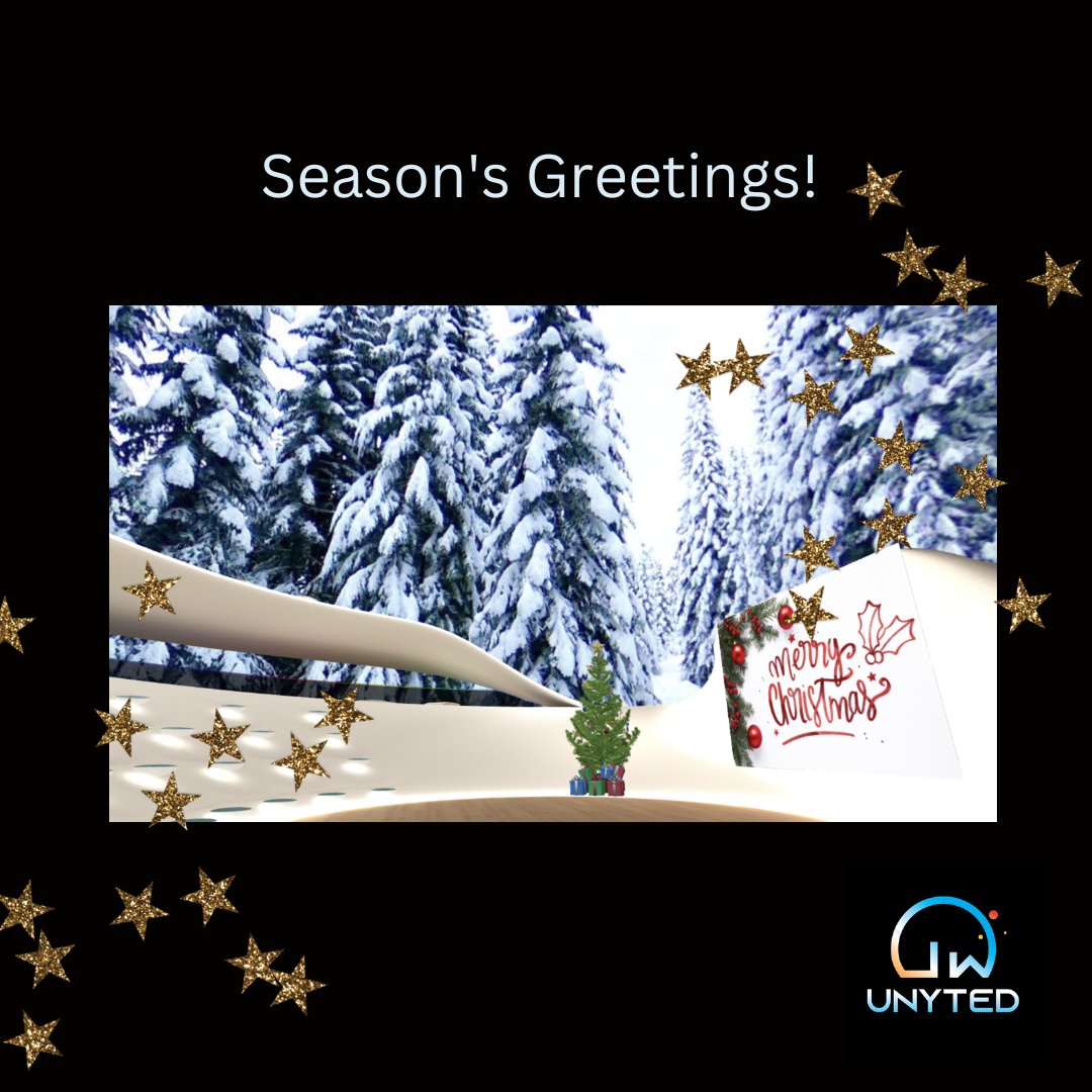 The festive season is in full swing and our team celebrated in true UNYTED fashion🌌
We wish you a peaceful holiday season. 🙏I want to host my next event in the #Metaverse! Contact here: unyted.space/en/#contact

#OpenMetaverse #VirtualWorlds #VirtuelleWelten #OpenSource
