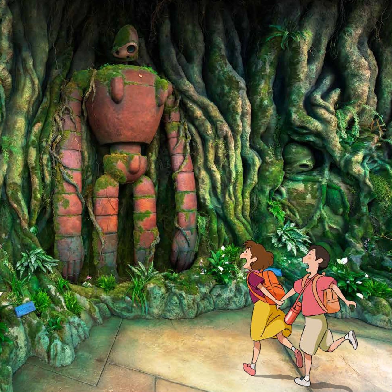 ジブリパーク限定 ジャガードマルチクロス 風の女神の息吹き｜ジブリ