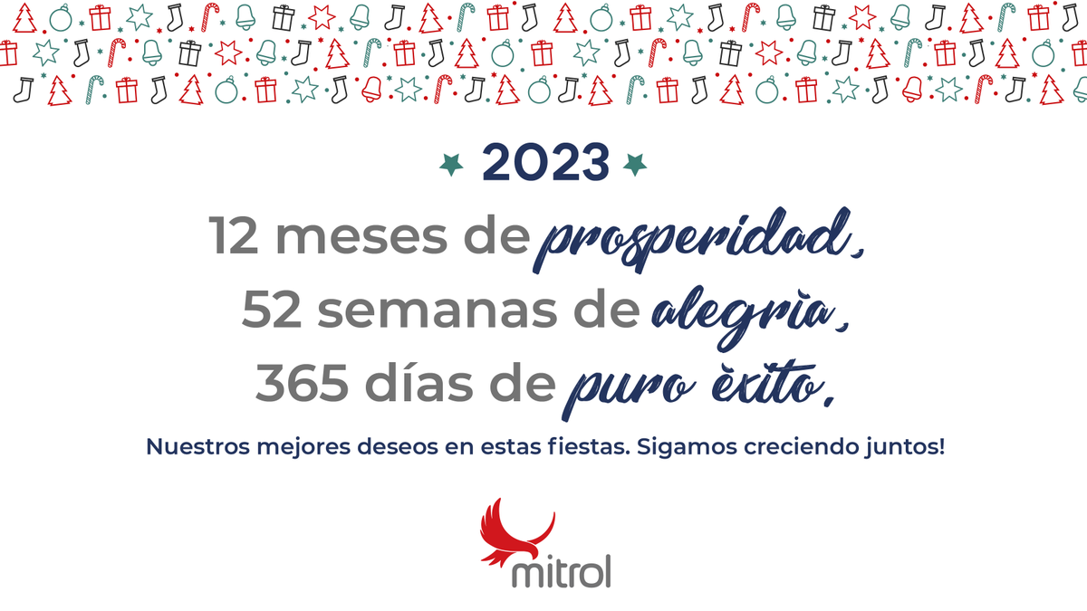 ¡Felices Fiestas para todos!
Por un gran 2023 🌟🥂✨