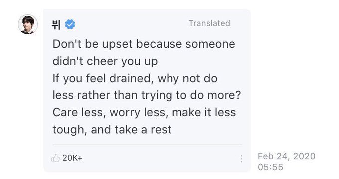 comforting things bts said (@tanniefairie) on Twitter photo 