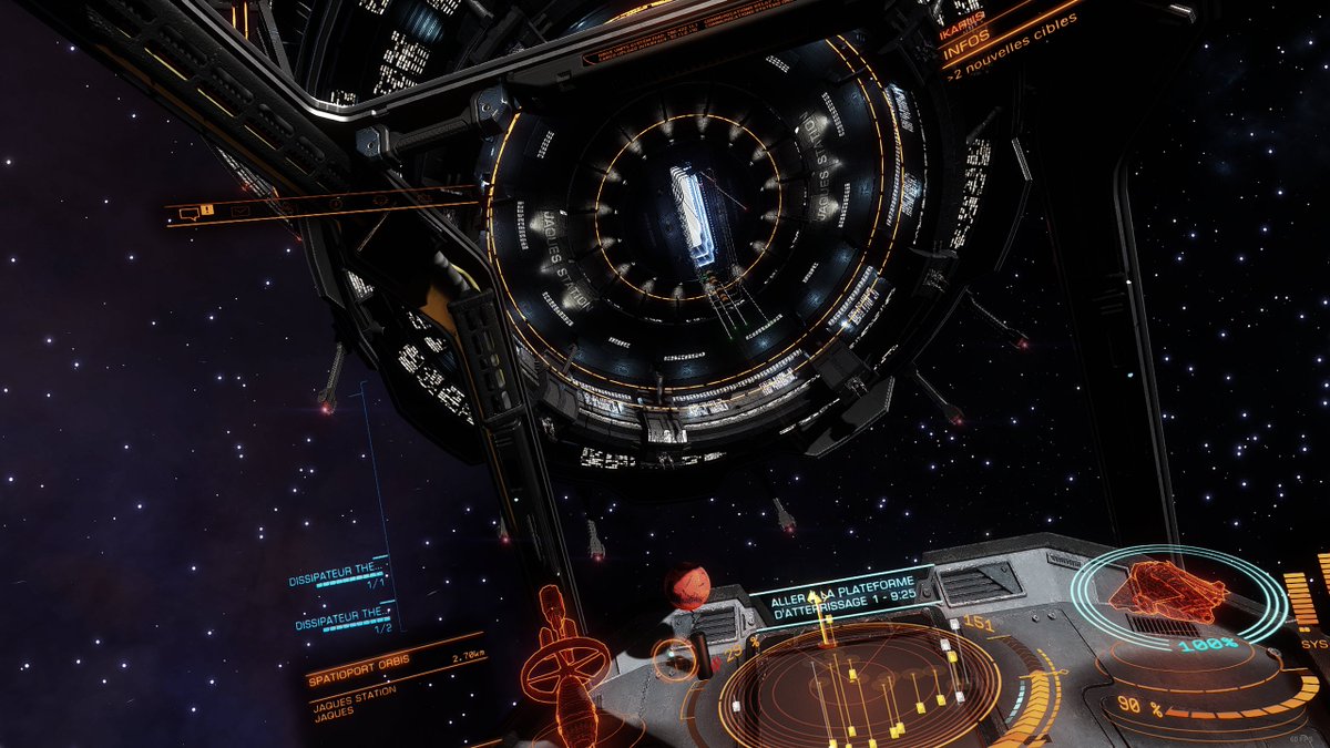 swaatche's tweet photo. Bordel, enfin arrivรฉ ร destination ๐ญ #EliteDangerousOdyssey #Colonia #Jaquesstation https://t.co/O6X82a4hRj