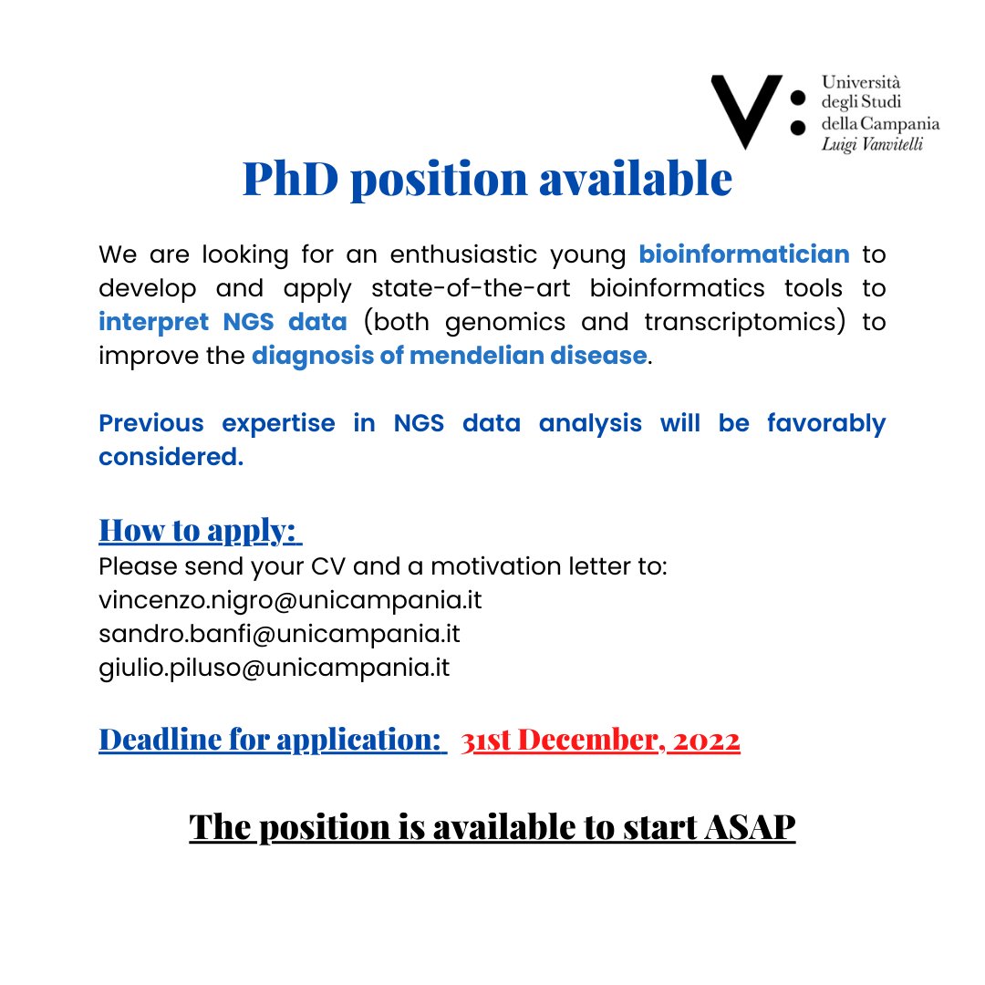 Sandro Banfi Lab tweet media