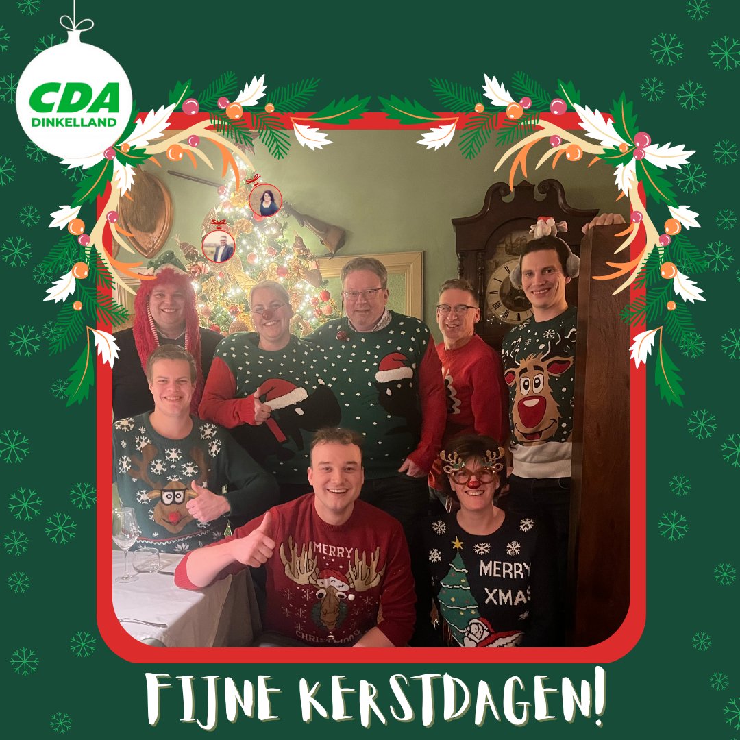 𝗙𝗶𝗷𝗻𝗲 𝗞𝗲𝗿𝘀𝘁𝗱𝗮𝗴𝗲𝗻 🌟

Eén lichtje is sterker dan alle duisternis van de wereld.

Geniet van deze mooie kerst, namens team CDA Dinkelland! 🎅