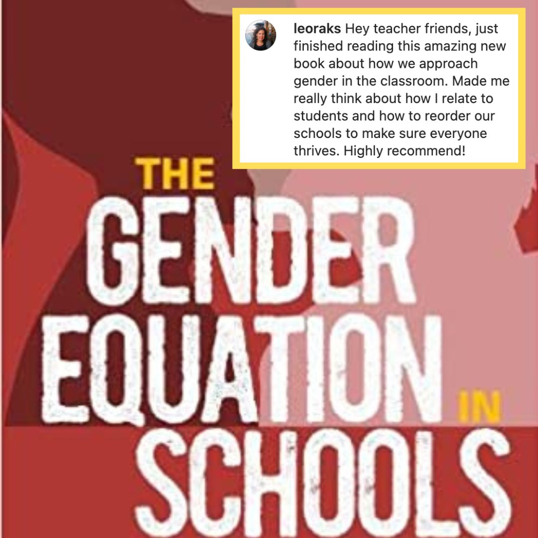 Teachers! Grab a copy of The Gender Equation in Schools for your Winter Break reading 📕 amzn.to/3zUizwf 

@RoutledgeEOE 
#jasonablin #ablineducation #educatinggender⠀#thegenderequation #genderequity #teacher #teacherreading