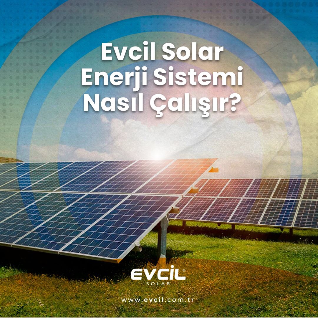Solar Enerji Sistemi Nasıl Çalışır? 
•Güneş ışığı çatıdaki solar modüle ulaşır. 
•Güneş ışığı solar paneller tarafından DC akıma çevrilir ve solar invertere aktarılır. 
•Solar evirici DC enerjiyi fabrikanızda veya evinizde kullanabileceğiniz şekilde AC enerjiye dönüştürür.