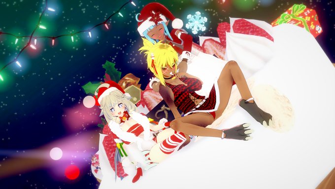[R-18] 蛇と邪神と～・・・何だかメリークリスマスとエロエロと? #蛇と邪神とアルフレイム冒険譚 #再現? #ロッソビッチ=あかり #コイカツ #似せる気は一応ある… #ファンアート https://t.co/FQn8HJIpTn 