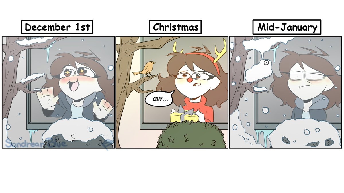 Artsyrean's tweet image. Every. Fucking. Winter.
#comic #christmas #winter