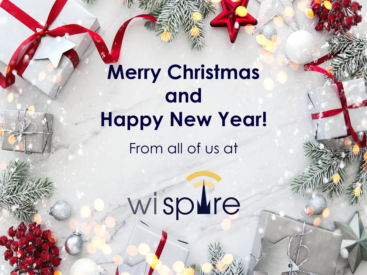 Thank you to all our valued customers for your continued support throughout this year.

From all of the team at WiSpire, we wish you a merry Christmas and a prosperous New Year!🎅🎄