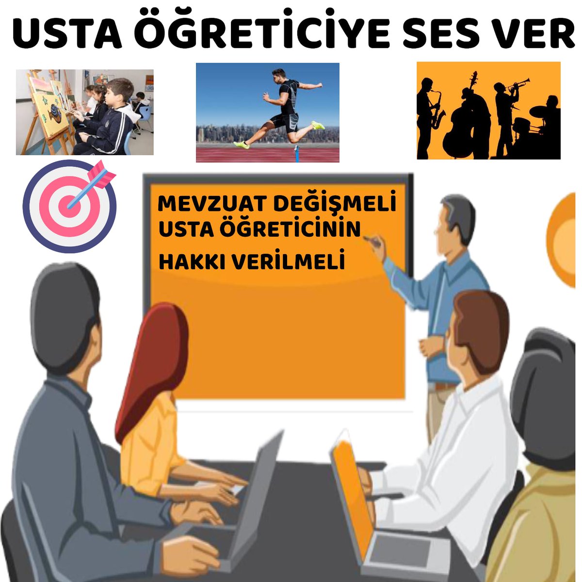AkifHoca6's tweet photo. UstaÖğreticiye SesVerin
Mevzuat değişmeli
Usta öğreticinin hakkı verilmeli
Mevzuat değişmeli
Usta öğreticinin hakkı verilmeli
@RTErdogan @dbdevletbahceli
 @vedatbilgn @csgbakanligi @tcmeb 
@_aliyalcin_
hhh https://t.co/ISPCsoEnIz