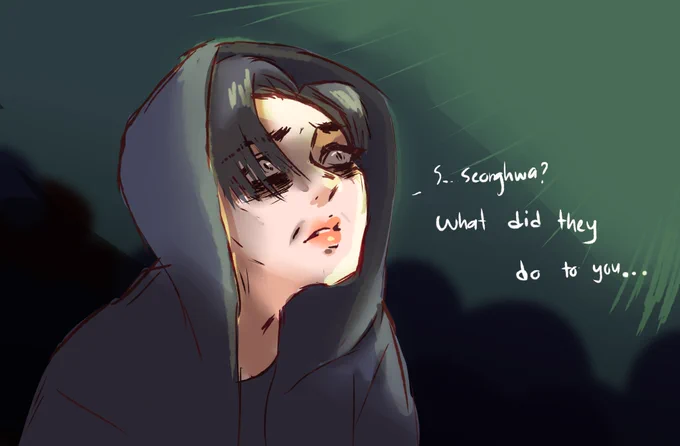 Tw// blood, torture"Too late".#ateez #ateezfanart #seonghwa #hongjoong #에이티즈 #에이티즈팬아트 #성화 #홍중 