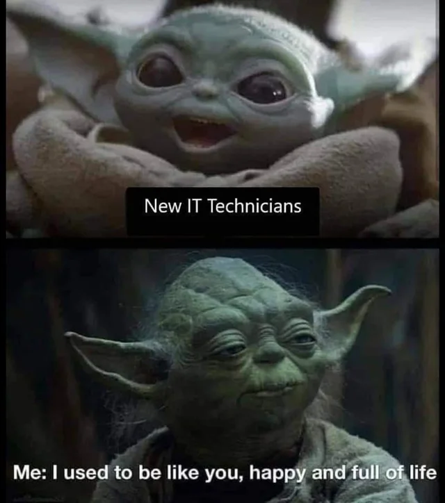 nixcraft's tweet photo. old vs new IT guy https://t.co/GcOjqSSeFW