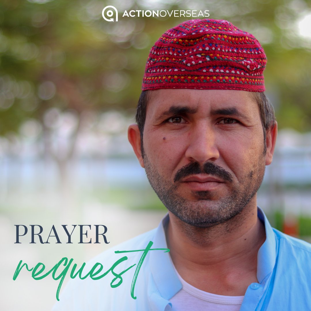 ActionOverseas's tweet photo. Prayer request from Pakistan 🇵🇰 
An old school friend has reached out to one of the pastors in Pakistan. This Muslim man has been diagnosed with cancer, and he remembered how the pastor always talked about Jesus and had no fear. 
So, when the doctor gave him the news, 1/3 https://t.co/79zFlcITe6