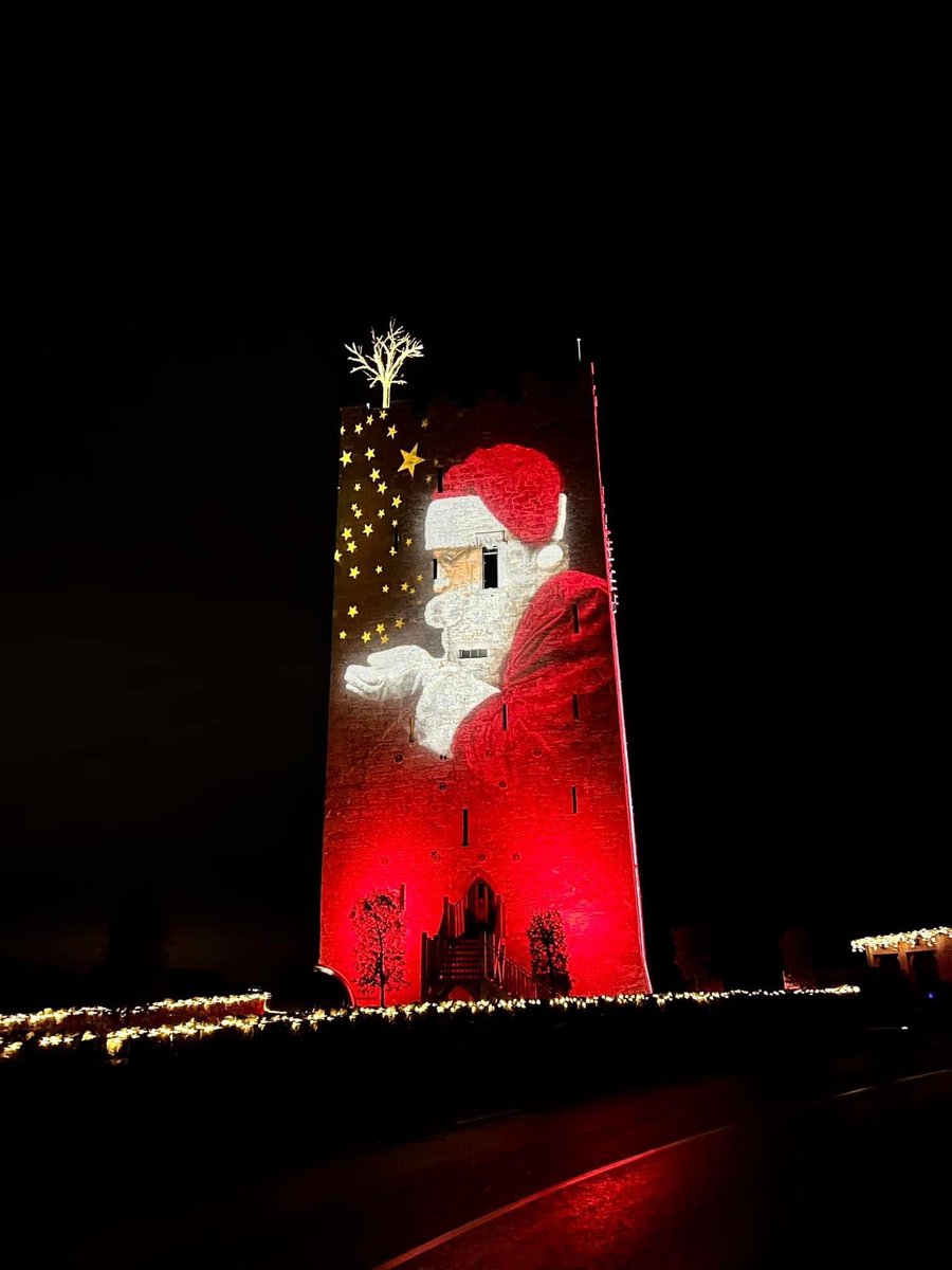 Back by popular demand with 62% of the vote. Happy Christmas to everyone, the support from the community this year was incredible. Thank you to everyone and let’s see what the amazing <a href="/WilsonWilkie/">BELVELLY CASTLE</a> does next 🎄🎅🏻🎄🎅🏻 #supportlocal #Christmas #cobh #cork #ireland ￼