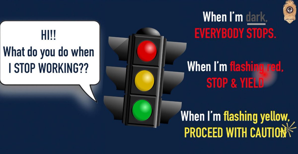 raleighpolice's tweet image. The Raleigh Police Department is monitoring power outages across the area affecting traffic lights.  

🚦If you encounter traffic lights out, treat the intersection as a four-way stop🛑.