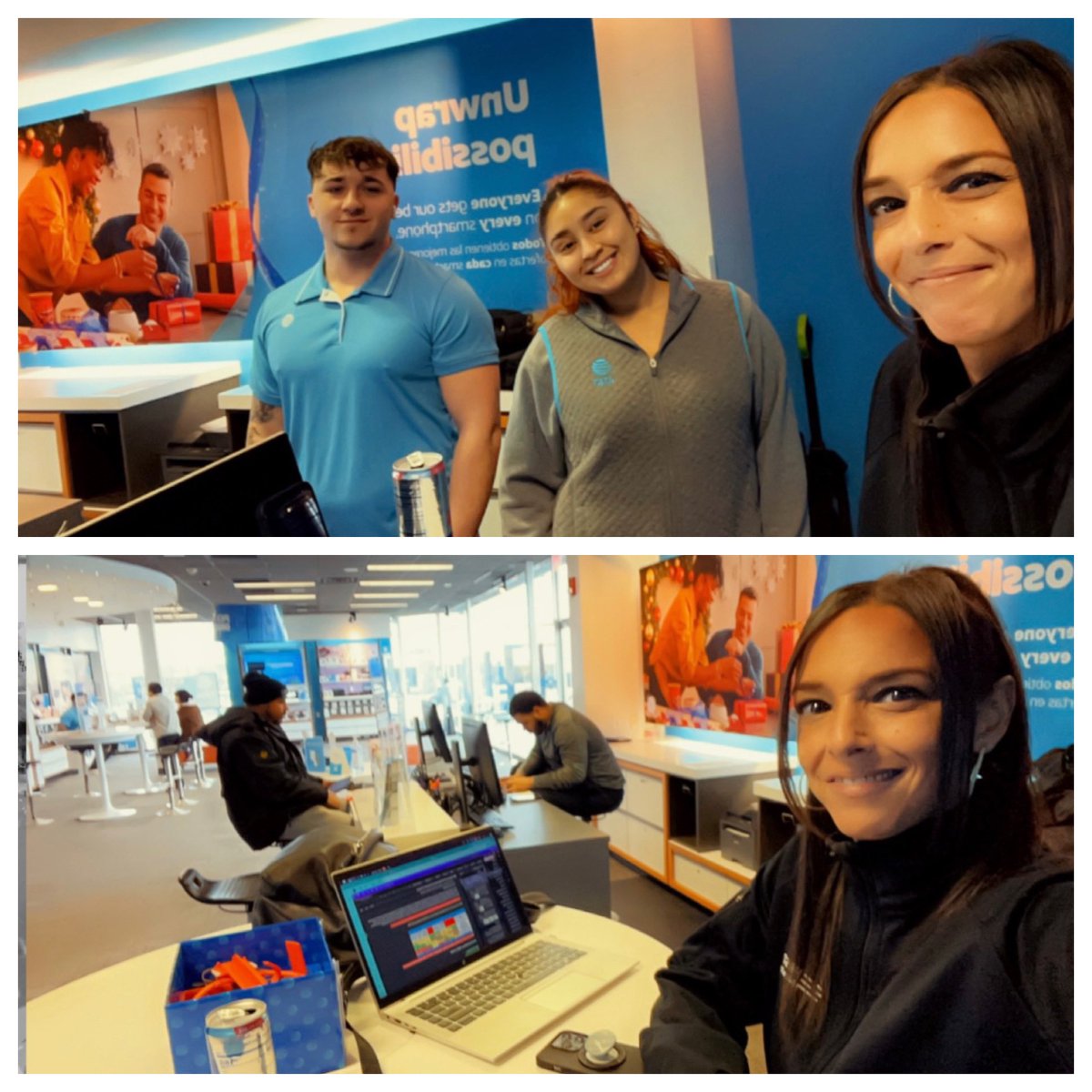 ❄️☃️🎄💥 EB PRIME making sure every customer is taking advantage of our Holiday Promotions and providing bundle solutions for everyone 💥 @TheRealLamarMil @jessicamcarval @angels_candie @Vinecia_F @judy_cavalieri #sERve1st #ONENYNJ #SignatureSizzlers #LifeAtATT