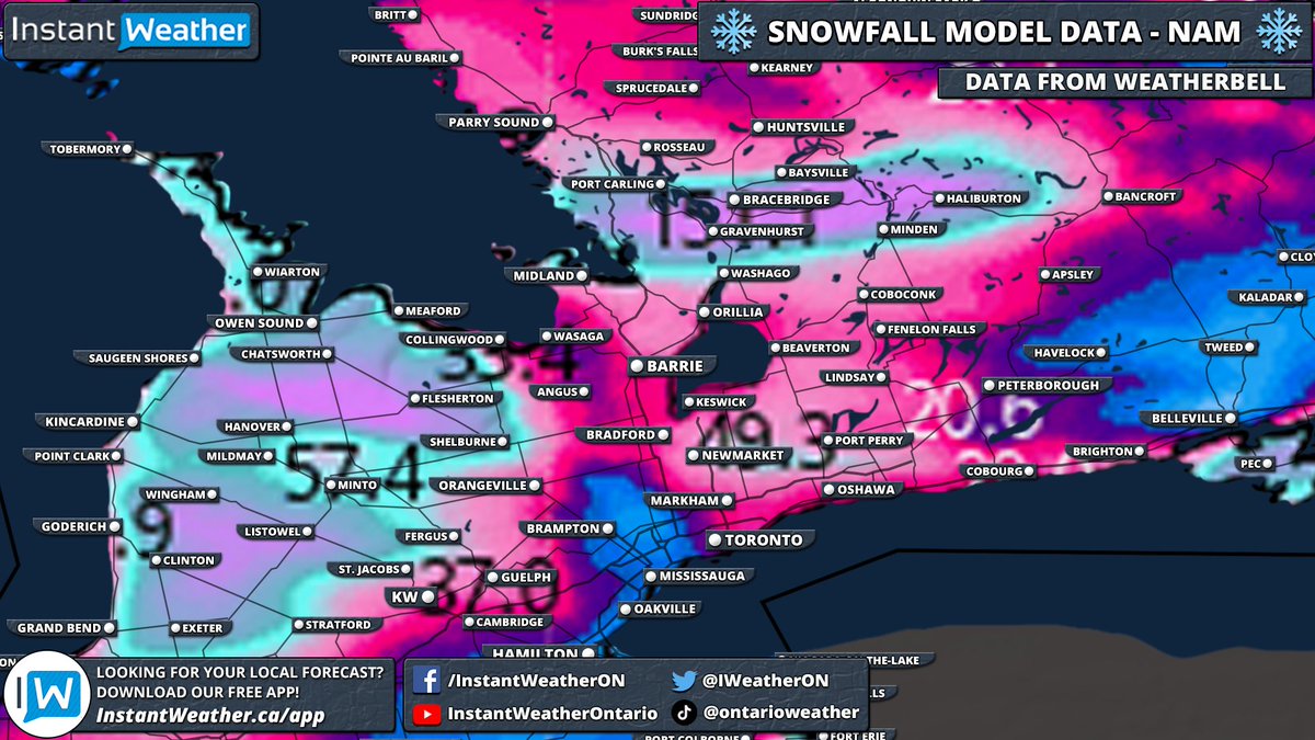 Instant Weather Ontario ⚡️ tweet media