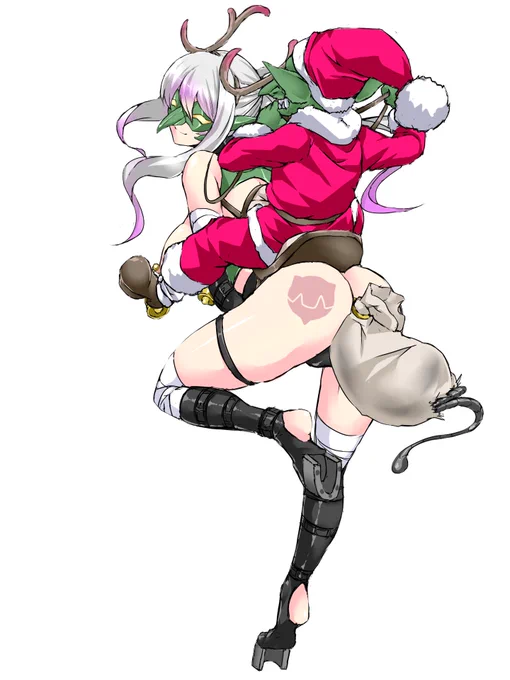 ゴブリンサンタが夜をかける!クリスマスらしいのでw 