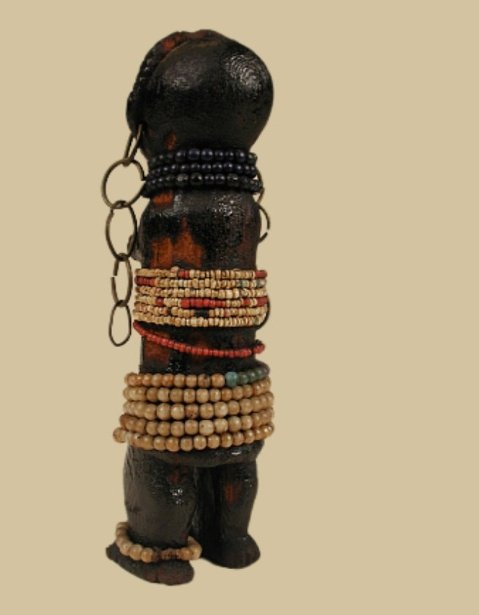 #ArtTribal Female figure, Early to mid-20th century, Zande artist, Democratic Republic of the Congo
© @si_africanart