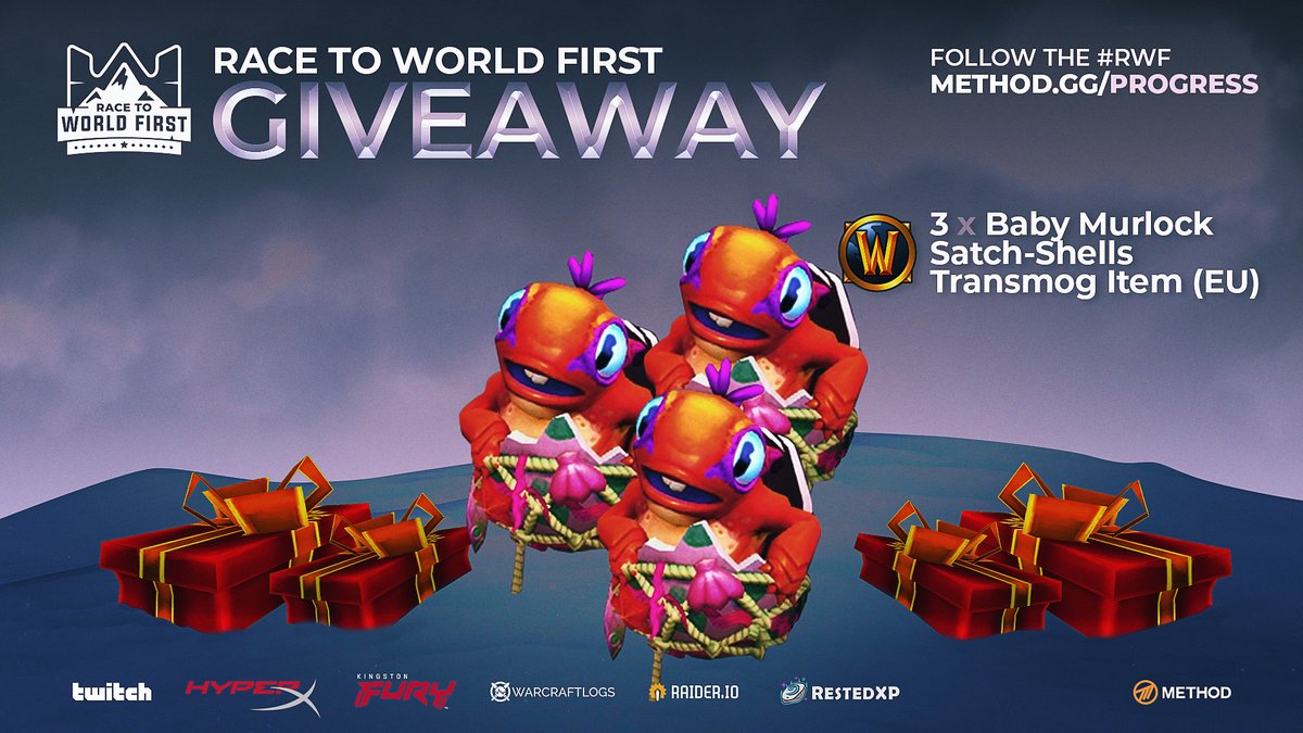 Christmas is getting ever closer...So here's another Giveaway 🎅🎄 We have 3x Baby Murloc Satch-Shells up for grabs! 🎁 🔁 LIKE + RT 👤 Follow @Method 💬 Tag a friend ENDS IN 24HRS (EU ONLY)