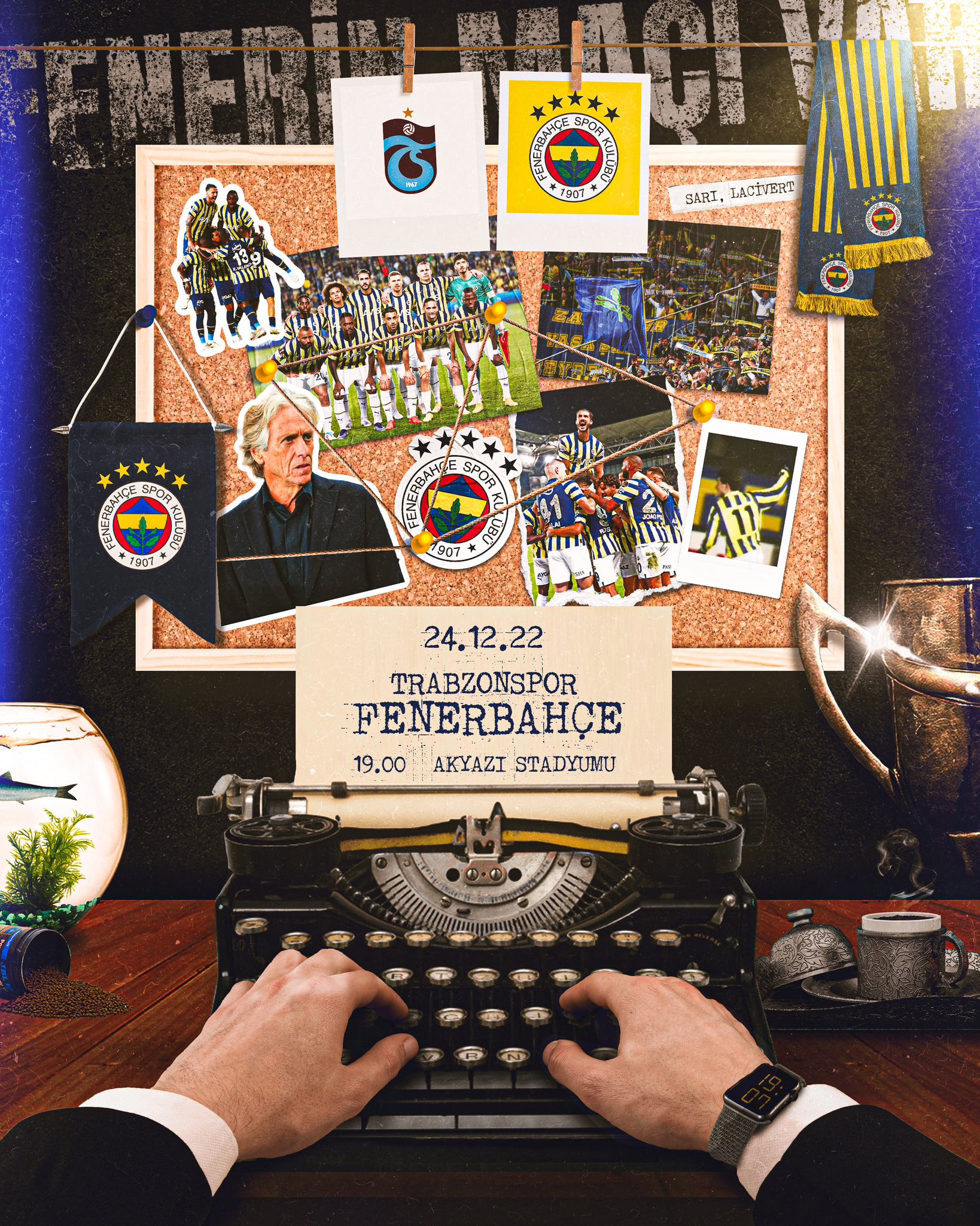 trabzonspor fenerbahçe maçı afiş
