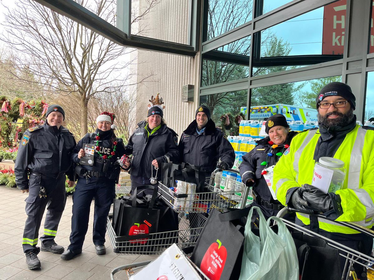 HPS_Paramedics's tweet photo. We also partner annually with the @OPP for our annual #OperationGoodNeighbor. And let’s just say #HamOnt you truly showed that #Hamilton spirit. This year you helped us raise 🥁🥁🥁🥁 $32,274.74 and deliver over 8,000lbs of food. #ThankYou all! https://t.co/7Hcf5Bsaph