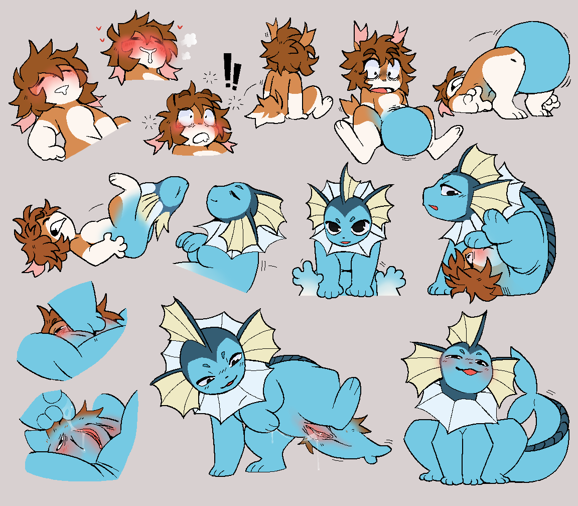 tfhellhole's tweet photo. I've done quite a few Pokemon UDTFs, and of all kinds! Here are the faves for you all to enjoy ^^
#transformation #transfur https://t.co/A9eNpR7aGU