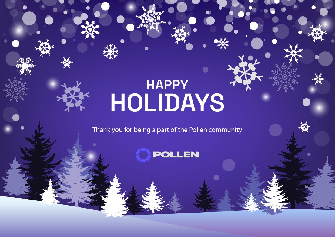 PollenMobile's tweet photo. Happy Holidays #PolleNation ๐ https://t.co/jbWb3DqZJc
