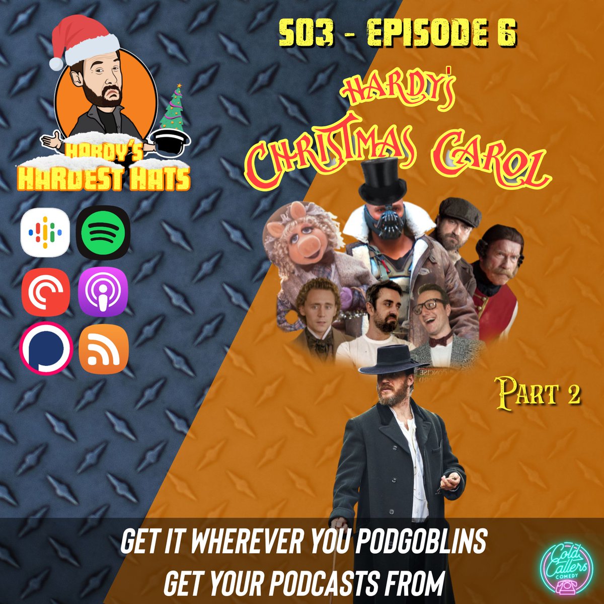 The conclusion to our musical story is now out, innit! So whether you're on the way home from work, at home or on the shitter. Put this in your ears! 👂🏻 pod.fo/e/158c31 #achristmascarol #parody #podcast #radioplay #musical #podnation #PodernFamily @Pcast_ol #Christmas