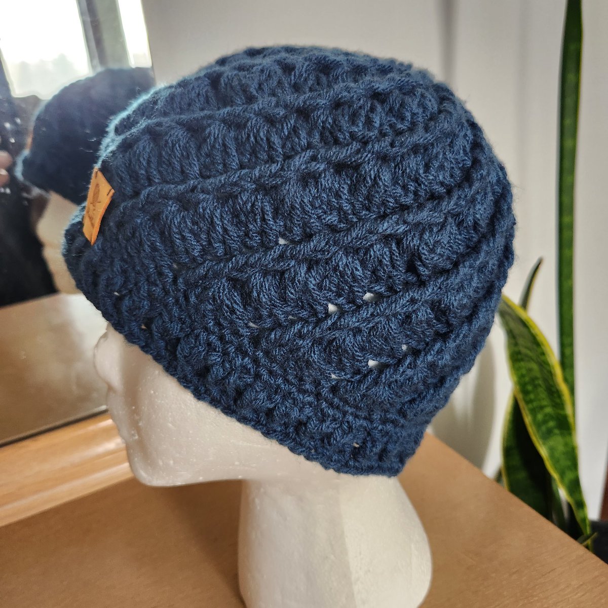 michellbreyer's tweet photo. I love how it comes out. Spiral crochet beanies. #crochetbeanies #handmadecap #crochet #handmadegifts #handmade https://t.co/LzHAiE8e8L