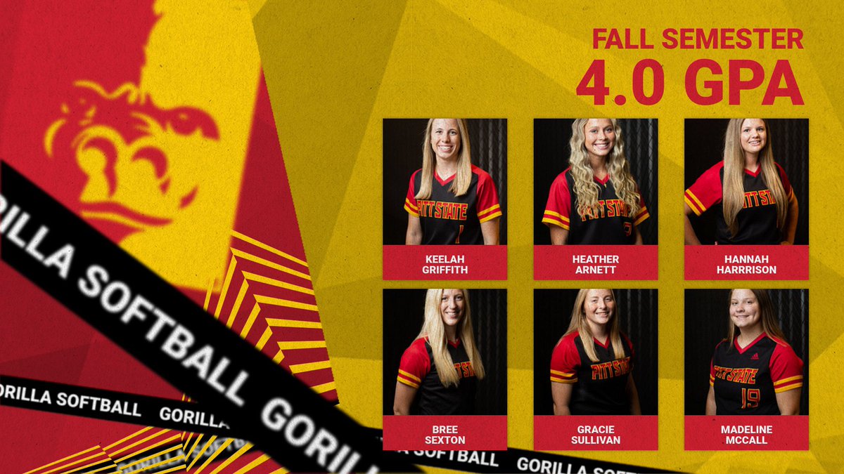 A successful Fall in the classroom 📖

📚 Fall 2022 Team GPA | 3.5
📚 6 student-athletes with a 4.0 semester GPA

Way to go, Gorillas 🦍🥎

#Family x #OAGAAG