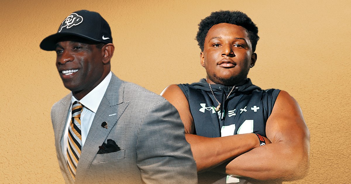 Rivals's tweet image. Less than 1 hour after David Stone announced his top schools, Deion Sanders and Colorado offered the 2024 five-star defensive lineman👀

Read: on3.com/college/colora…