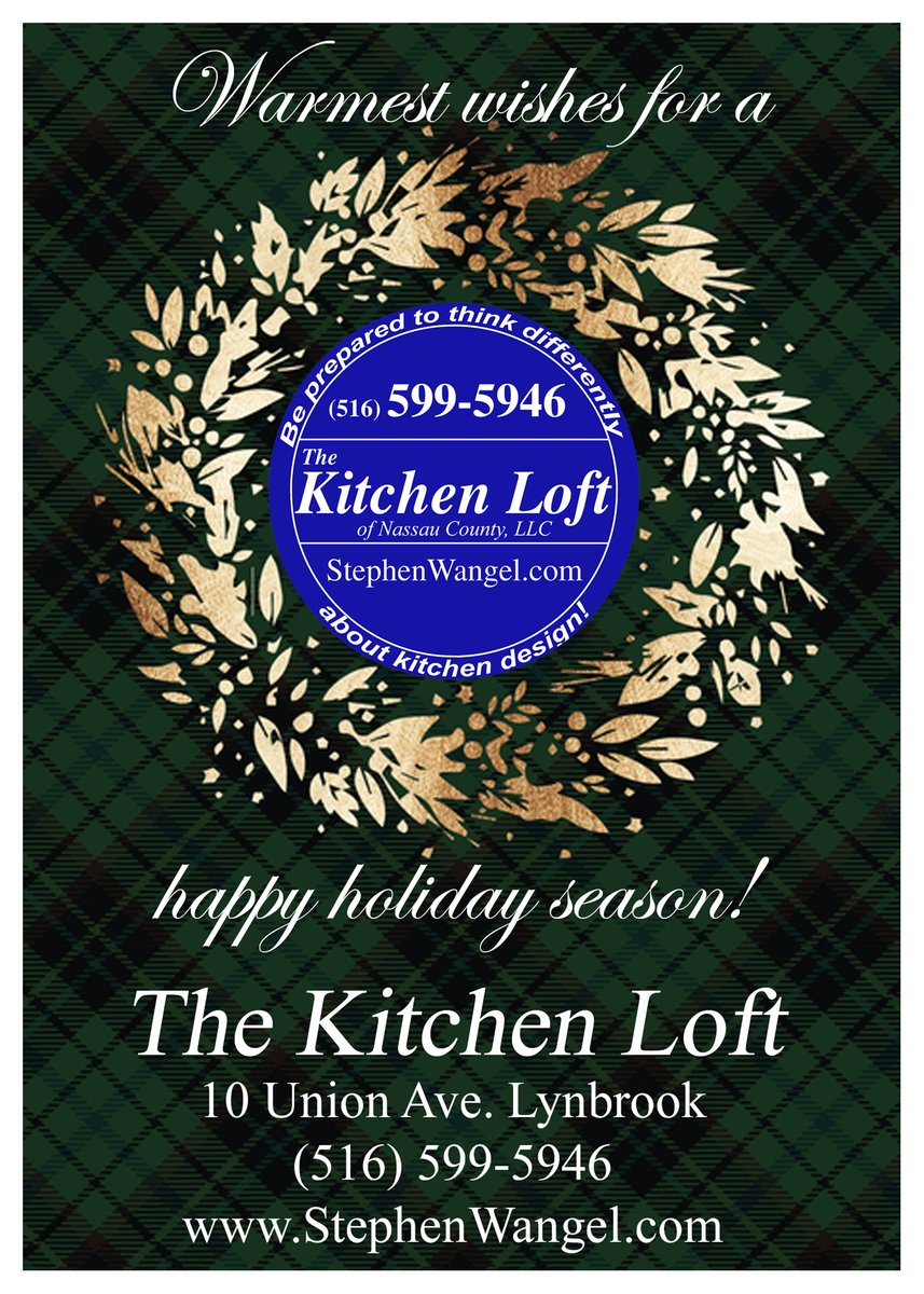 Happy Holidays from the Wangel Family &amp; The Kitchen Loft! - mailchi.mp/28310e72dec1/h…