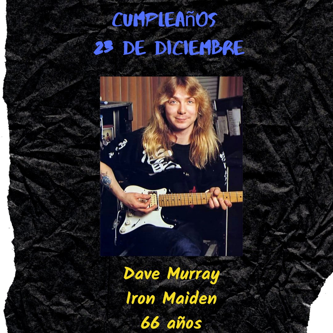 AntologiasRock's tweet photo. Cumpleaños 23 de diciembre! #JormaKaukonen #JeffersonAirplane #LutherGrosvenor #ArielBender #SpookyTooth #MottTheHoople #GrahamBonnet #Rainbow #MichaelSchenkerGroup #Alcatrazz #DaveMurray #IronMaiden https://t.co/wA8XnVCHnV