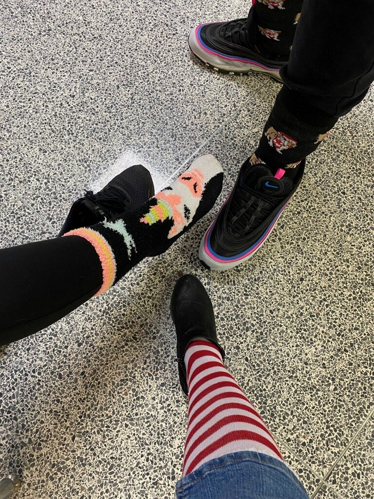 SGA hosted Winter Wonderland Week for students &amp; staff. We enjoyed seeing the happy faces on our staff as they were served Holiday Breakfast &amp; Holiday Brunch/ Treats this week. As the themes were " Flannel Day" , " Holiday Socks" &amp;  Holiday/ Ugly Sweater. <a href="/pgcps/">PGCPS</a> <a href="/IsleyMcClure/">Nicole Isley-McClure</a>