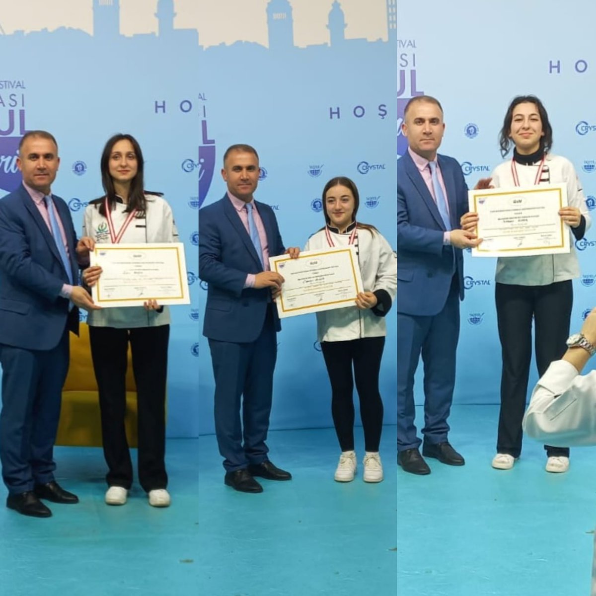 unyemtal's tweet photo. Okulumuzdan 9 Uluslararası Başarı

İstanbul Gastronomi Festivalinin 1. Gününde 8 Öğrencimiz Dünya https://t.co/oyEvHjSXBh, 1 öğrencimiz Dünya 2. oldu. Gururluyuz.
@GelenMustafa @MeslegimHayatim 
@nznsener @Ordu_MEM @mfvargeloglu 
@unyemilliegitim @ozgurtokgoz52 
@unyekaymakamlik https://t.co/BOZoAME3Uj