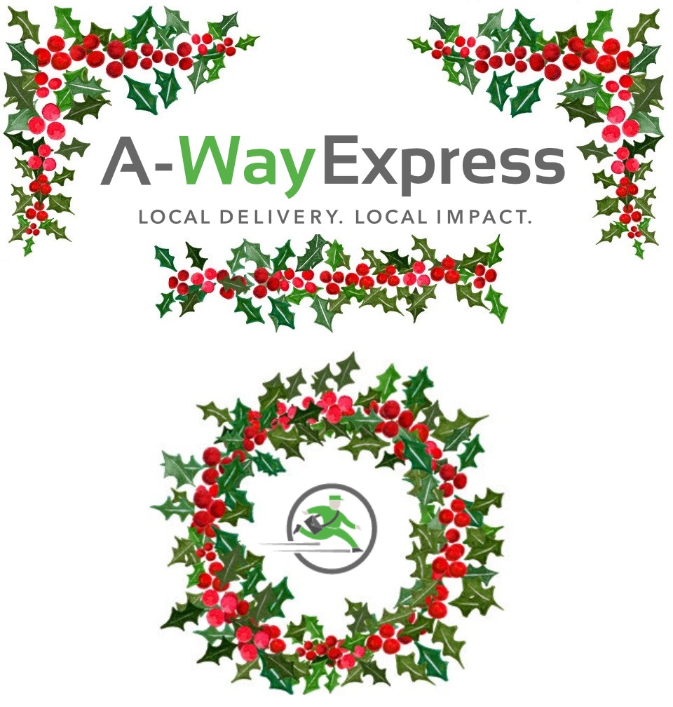 The staff at A-Way Express would like to wish you and your loved ones a safe and happy holiday! 
#HappyHolidays 

We will be closed December 26 and 27.
#SocEnt #smallbusinesses #SocEnt #mentalhealth #ecofriendly