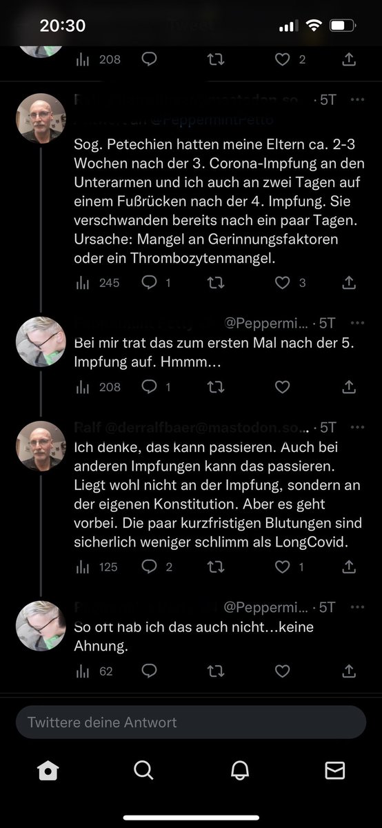 nichtdiekaro's tweet photo. Wisst ihr was daran ein Problem ist? Das es eine offensichtliche Nebenwirkung der Impfung ist. Und keine Sau meldet es. #postvac https://t.co/OOdrRGO3s4