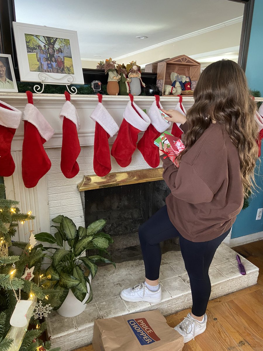 Every year for Christmas, our Traffic Division plays Santa to a family who lost a loved one in a traffic fatality. This morning, they gifted presents to the family of Charlie Criniere who was struck and killed while riding his bicycle. He left behind a wife and 10 children.